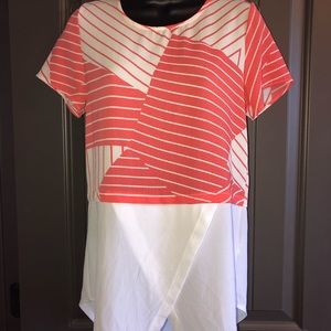 Haute Underlay Faux Layer with Button Back